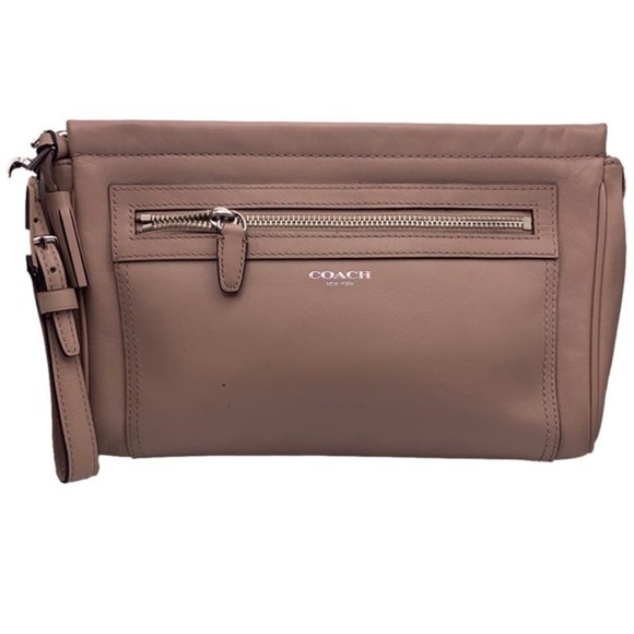 COACH Legacy Leather Large Clutch / Wristlet - Picture 1 of 11